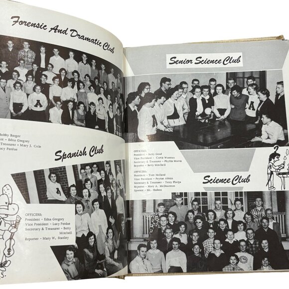 1955 The Traveler Yearbook With Autographs & Illustrations - Picture 4 of 8